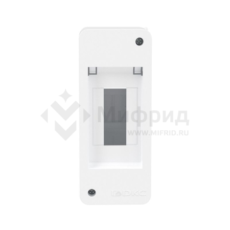 Щиток настенный Фрейм (FRAME) ЩРн-п-2 2мод. без дверцы бел. DKC F02W0W0