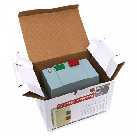 Пускатель магнитный КМЭ 25А 230В с РТЭ и индикатором PROxima в корп. IP65 EKF ctrp-r-25-230v-led Пускатель магнитный КМЭ 25А 230В с РТЭ и индикатором PROxima в корп. IP65 EKF ctrp-r-25-230v-led