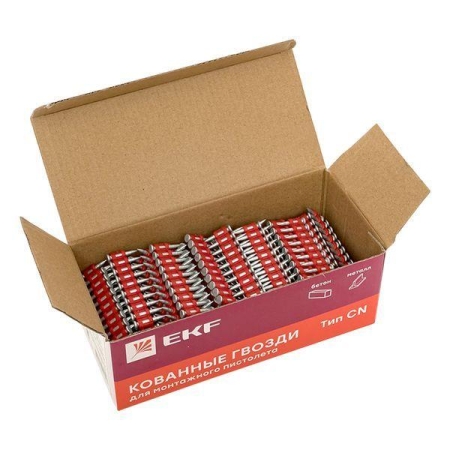 Гвоздь кованый для монтажн. пистолета по бетону металлу Bullet Type 3х17 цинк. (уп.1000шт) Expert EKF cpn-3017bp