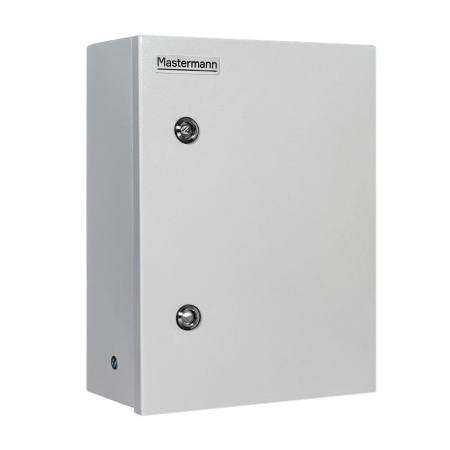 Шкаф монтажный 300x400x220мм IP66 12У+ Mastermann 00-01020311 Шкаф монтажный 300x400x220мм IP66 12У+ Mastermann 00-01020311