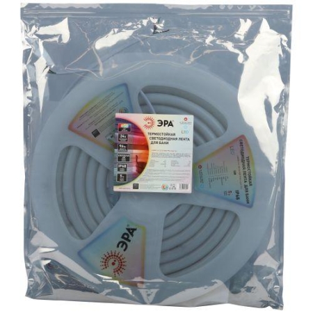 Лента светодиодная LS3030-9.6-120-24-RGB-IP68-5м 24В термостойкая для бани RGB (в комплекте: 2 заглушки; 10 крепежей)(уп.5м) Эра Б0062310