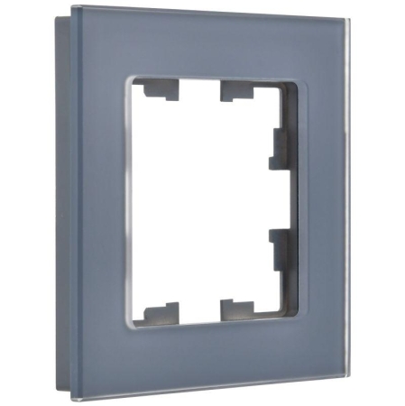 Рамка 1-м BRITE РУ-1-2-Бр стекло маренго матов. IEK BR-M12-G-31-K35 Рамка 1-м BRITE РУ-1-2-Бр стекло маренго матов. IEK BR-M12-G-31-K35