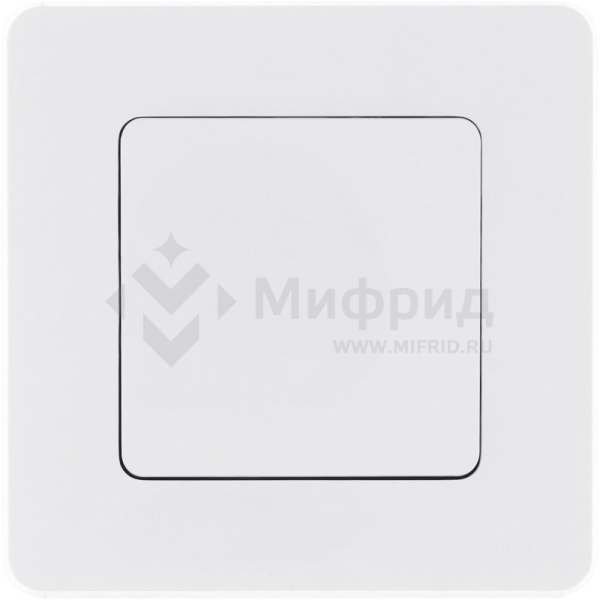 Выключатель 1-кл. 1п 1мод. СП Inspiria 10А IP20 250В 10AX механизм бел. IEK 673600