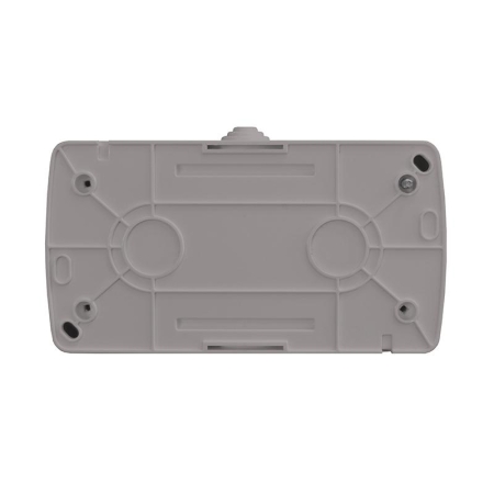 Розетка 2-м ОП Клио 16А IP44 с заземл. сер. UNIVersal К2231-Gr Розетка 2-м ОП Клио 16А IP44 с заземл. сер. UNIVersal К2231-Gr