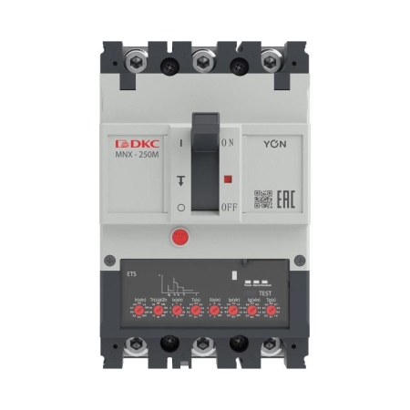Выключатель автоматический 3P 250А 100кА pro MNX250M при AC415V расцепитель ETS YON MNX250M3PETS0250 Выключатель автоматический 3P 250А 100кА pro MNX250M при AC415V расцепитель ETS YON MNX250M3PETS0250