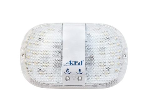 Светильник светодиодный ЖКХ Персей 8Вт IP30 с оптико-акустическим датчиком и БАП 3 режима работы Актей СА-7008Б-310