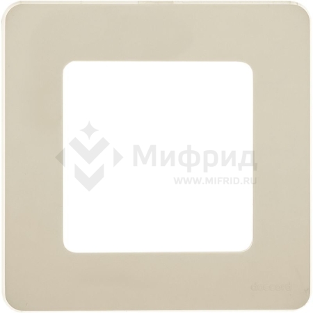 Рамка 1-м СП Inspiria IP20 сл. кость IEK 673931