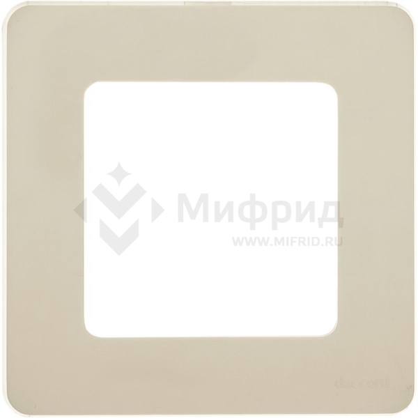Рамка 1-м СП Inspiria IP20 сл. кость IEK 673931