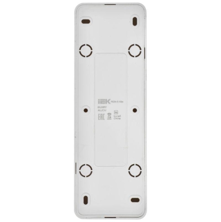 Розетка 4-м ОП GLORY РС24-2-ХБм 10А без заземл. без защ. шторок бел. матов. IEK ERH40-K01M-10 Розетка 4-м ОП GLORY РС24-2-ХБм 10А без заземл. без защ. шторок бел. матов. IEK ERH40-K01M-10