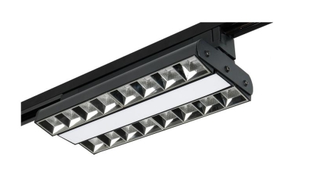 Светильник светодиодный трековый PTR 2260R 1F2S 60Вт 4000К IP40 60град./120град./60град. 280мм BL черн. Pro+ JazzWay 5039599 Светильник светодиодный трековый PTR 2260R 1F2S 60Вт 4000К IP40 60град./120град./60град. 280мм BL черн. Pro+ JazzWay 5039599