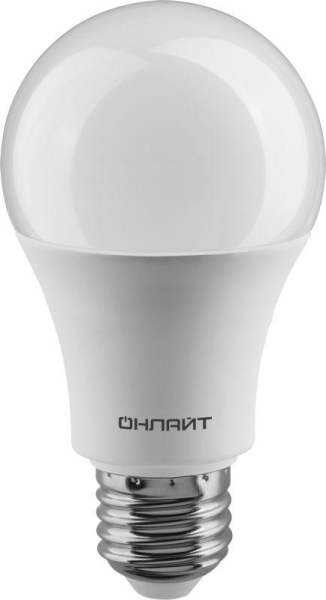 Лампа светодиодная 90 401 OLL-A60-13-230-4K-E27 (PRO 90-240В) ОНЛАЙТ 90401