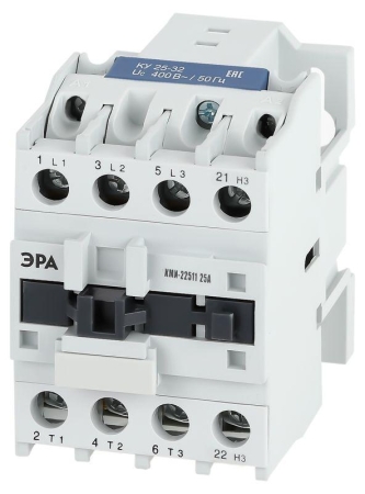 Контактор PRO KKM21-025-400-01-E КМИ-22511 25А 400В/АС3 1НЗ Эра Б0050438 Контактор PRO KKM21-025-400-01-E КМИ-22511 25А 400В/АС3 1НЗ Эра Б0050438