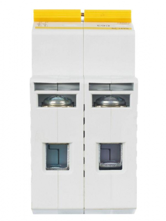 Выключатель автоматический модульный 2п C 63А 4.5кА ВА47-29 KARAT IEK MVA20-2-063-C Выключатель автоматический модульный 2п C 63А 4.5кА ВА47-29 KARAT IEK MVA20-2-063-C