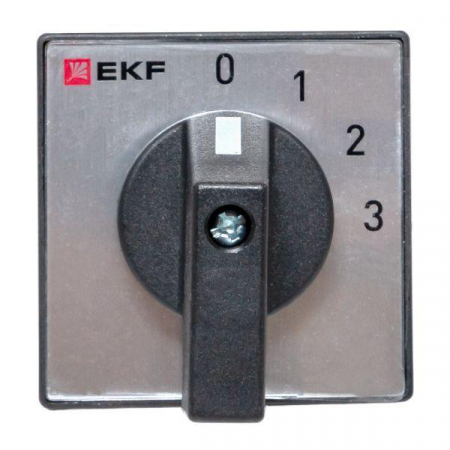 Переключатель кулачковый ПК-1-121 1п 10А "0-1-2-3" EKF pk-1-121-10 Переключатель кулачковый ПК-1-121 1п 10А "0-1-2-3" EKF pk-1-121-10