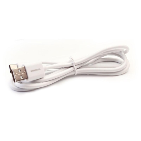 Кабель USB-Type C 3А 1.2м зарядка + передача данных бел. (коробка) ERGOLUX 15095 Кабель USB-Type C 3А 1.2м зарядка + передача данных бел. (коробка) ERGOLUX 15095