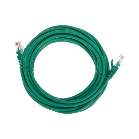 Патч-корд U/UTP CAT 5e RJ45-RJ45 26AWG LSZH зел. 5м Rexant 02-0106-5 Патч-корд U/UTP CAT 5e RJ45-RJ45 26AWG LSZH зел. 5м Rexant 02-0106-5