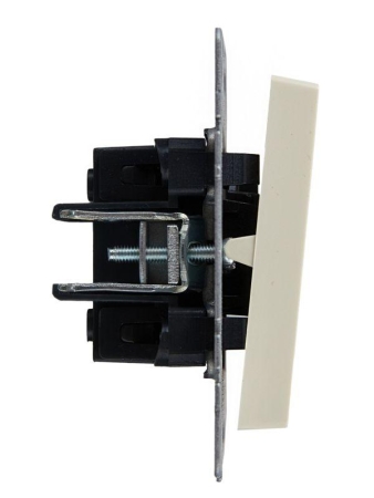 Выключатель 1-кл. СП BRITE ВС10-1-0-БрКр 10А механизм беж. IEK BR-V10-0-10-K10