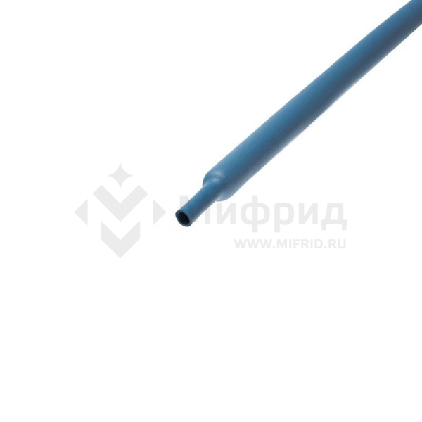 Трубка термоусадочная ТУТ нг 6.0/3.0 син. 1м Rexant 20-6005