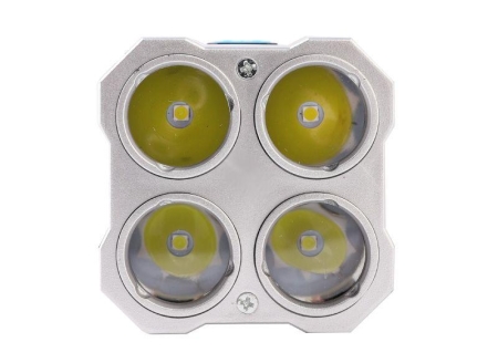 Фонарь аккумуляторный LED51525 4В 4LED+COB 3Вт 4 реж. Micro USB черн. (бокс) Ultraflash 15195