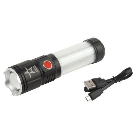 Фонарь светодиодный аккумуляторный MA-703 АР "Тайфун" 10Вт 6 режимов Li магнит крючок Эра Б0052320