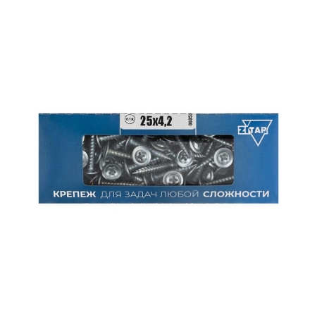 Саморез для тонкого метал. листа 4.2х25 (коробка) (уп.200шт) Tech-Krep PRO/Zitar 102141