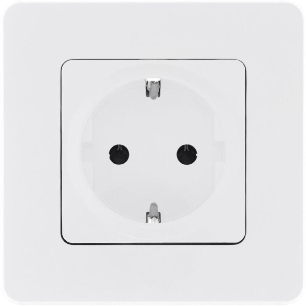 Розетка 1-м СП Inspiria 16А IP20 250В 2P+E немецк. стандарт механизм бел. IEK 673720 Розетка 1-м СП Inspiria 16А IP20 250В 2P+E немецк. стандарт механизм бел. IEK 673720