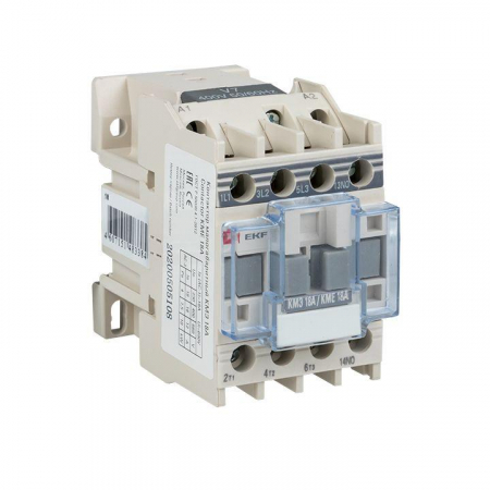 Контактор КМЭ 18А кат. 220В AC 1НЗ EKF ctr-s-18-220-nc Контактор КМЭ 18А кат. 220В AC 1НЗ EKF ctr-s-18-220-nc