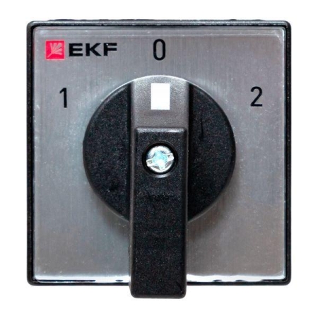 Переключатель кулачковый ПК-1-24 4п 10А "1-0-2" IP65 EKF pk-1-24-10-65 Переключатель кулачковый ПК-1-24 4п 10А "1-0-2" IP65 EKF pk-1-24-10-65