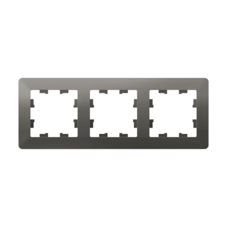 Рамка 3-м AtlasDesign Air сталь/дым. черн. SE ATN220903 Рамка 3-м AtlasDesign Air сталь/дым. черн. SE ATN220903