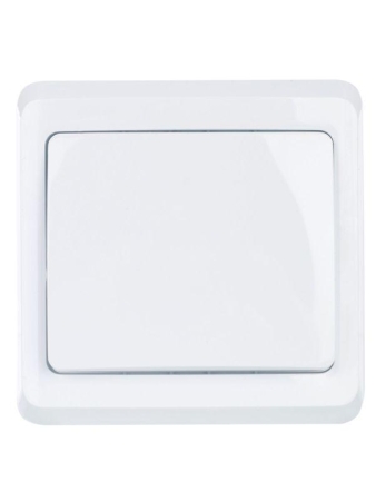 Выключатель 1-кл. СП Вега 10А IP20 ВС10-1-0-ВБ бел. GENERICA EVV10-K01-10-DM