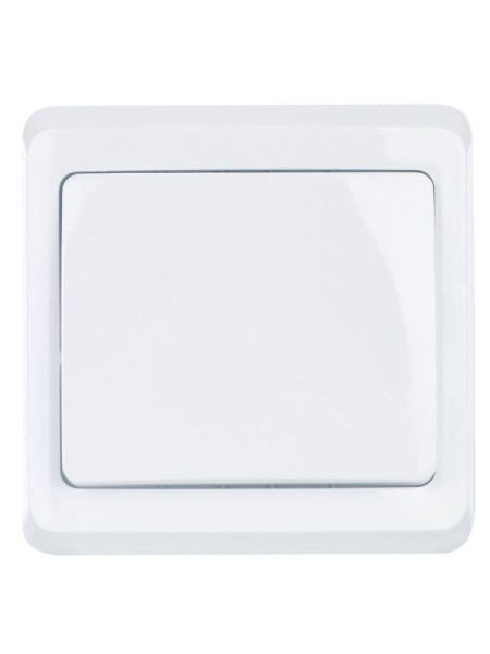 Выключатель 1-кл. СП Вега 10А IP20 ВС10-1-0-ВБ бел. GENERICA EVV10-K01-10-DM