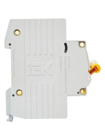 Выключатель автоматический модульный 4п C 100А 10кА ВА47-100 KARAT IEK MVA40-4-100-C Выключатель автоматический модульный 4п C 100А 10кА ВА47-100 KARAT IEK MVA40-4-100-C