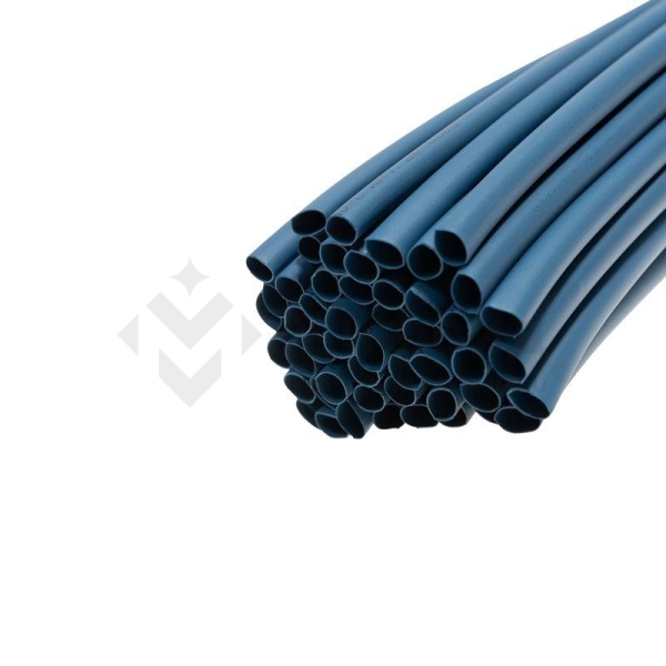 Трубка термоусадочная ТУТ нг 6.0/3.0 син. 1м Rexant 20-6005