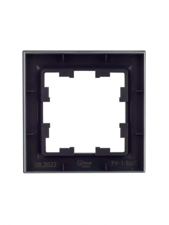 Рамка 1-м BRITE РУ-1-БрС сталь IEK BR-M12-K46 Рамка 1-м BRITE РУ-1-БрС сталь IEK BR-M12-K46