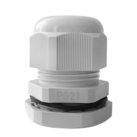 Ввод кабельный (сальник) PG-21 IP68 сер. TOKOV ELECTRIC TKE-PG-21-G Ввод кабельный (сальник) PG-21 IP68 сер. TOKOV ELECTRIC TKE-PG-21-G