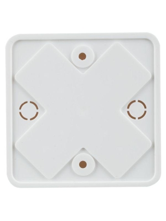 Коробка распаячная ОП 75х75х20 IP40 КМ41212-01 (6 клем. 6кв.мм) бел. IEK UKO10-075-075-020-K01