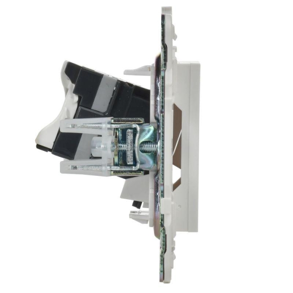 Розетка компьютерная RJ45 кат.5E SKANDY SK-K01W арктич. бел. IEK SK-K10-1-K01 Розетка компьютерная RJ45 кат.5E SKANDY SK-K01W арктич. бел. IEK SK-K10-1-K01