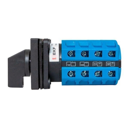 Переключатель кулачковый ПК-1-24 4п 25А "1-0-2" IP65 EKF pk-1-24-25-65 Переключатель кулачковый ПК-1-24 4п 25А "1-0-2" IP65 EKF pk-1-24-25-65