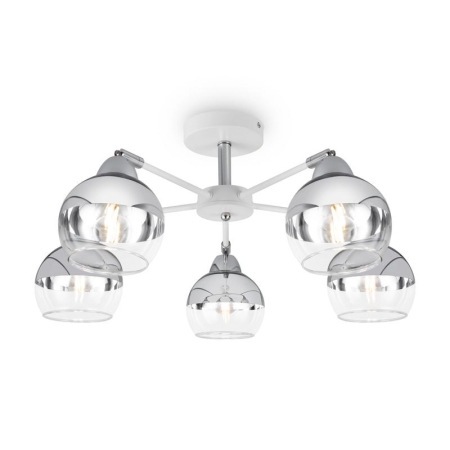 Светильник Jasper 60Вт E27х5 IP20 подвесной Freya FR5225PL-05W