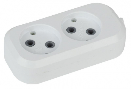 Колодка удлинителя 2-м без заземл. KX-2 Эра Б0028330 Колодка удлинителя 2-м без заземл. KX-2 Эра Б0028330