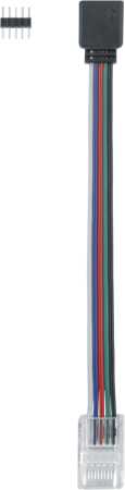 Коннектор для гибкого соединения RGBW СД ленты 93 292 NLSC-RGBW10mm-PCRGBW-W-PC-IP20 (уп.5шт) NAVIGATOR 93292 Коннектор для гибкого соединения RGBW СД ленты 93 292 NLSC-RGBW10mm-PCRGBW-W-PC-IP20 (уп.5шт) NAVIGATOR 93292