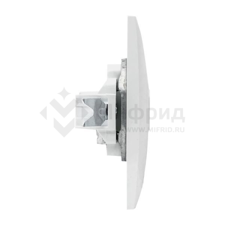 Розетка телевизионная TV 1-м Валенсия 5-862МГц 75Ом бел. PROxima EKF EWA00-027-10