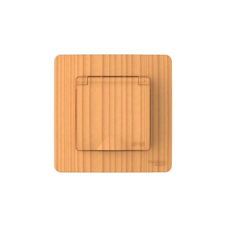 Розетка 1-м СП Blanca 16А IP44 250В с заземл. защ. шторки с крышкой ясень SE BLNRS441115 Розетка 1-м СП Blanca 16А IP44 250В с заземл. защ. шторки с крышкой ясень SE BLNRS441115