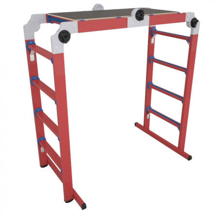 Антиток Лестница-стремянка-подмиость трансформер стеклопластиковая ЛСПТД-1,5 П 267886