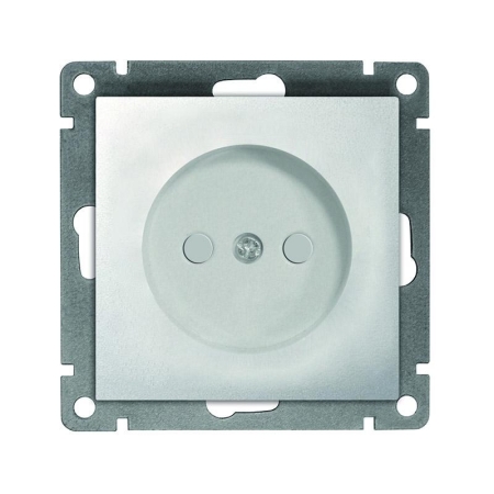 Розетка 1-м СП Афина 16А IP20 без заземл. защ. шторки механизм серебр. Universal A0047-S Розетка 1-м СП Афина 16А IP20 без заземл. защ. шторки механизм серебр. Universal A0047-S