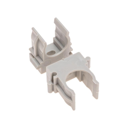 Держатель для труб (клипса) d16мм для монтажного пистолета сер. Rexant 28-0416-1