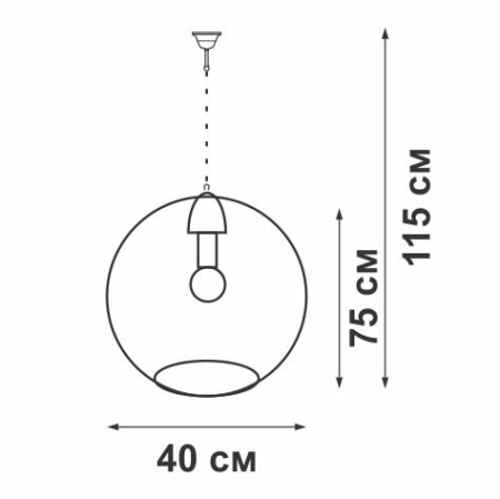 Подвес 1хE27 макс. 60Вт Vitaluce V4270-1/1S Подвес 1хE27 макс. 60Вт Vitaluce V4270-1/1S