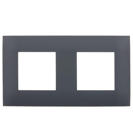 Рамка 2-м SKANDY SK-F02G графит IEK SK-M22-K53 Рамка 2-м SKANDY SK-F02G графит IEK SK-M22-K53