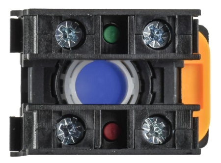 Кнопка d22мм 1НО+1НЗ MASTER син. IEK MI-BT60-11-3-22-K07