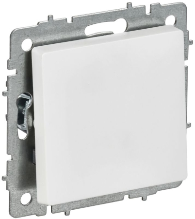 Выключатель 1-кл. СП BRITE ВС10-1-0-БрАБ 10А механизм арктич. бел. IEK BR-V10-0-10-K91